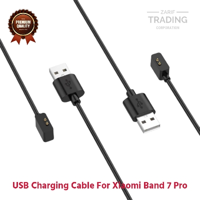 Picture of Xiaomi Mi Band 7 Pro Magnetic Charging Cable High Quality USB Charger Cable USB Charging Cable Dock Bracelet Charger for Xiaomi Mi Band 7 Pro Smart Watch (Black)
