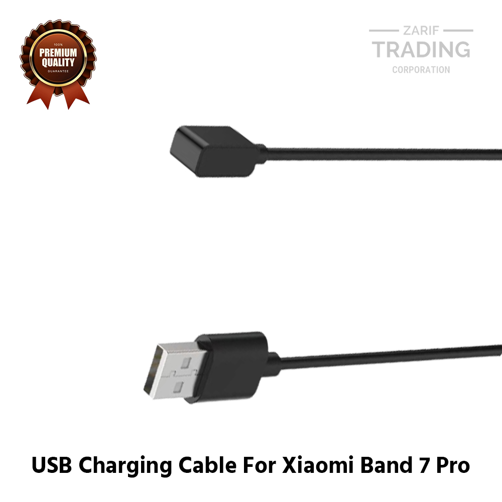 Picture of Xiaomi Mi Band 7 Pro Magnetic Charging Cable High Quality USB Charger Cable USB Charging Cable Dock Bracelet Charger for Xiaomi Mi Band 7 Pro Smart Watch (Black)