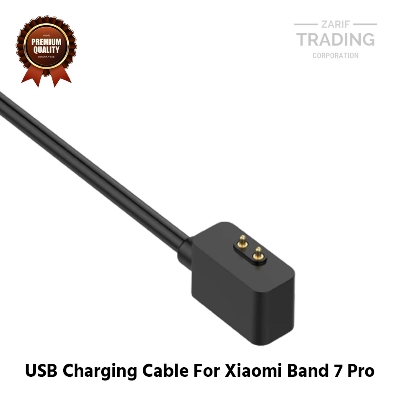 Picture of Xiaomi Mi Band 7 Pro Magnetic Charging Cable High Quality USB Charger Cable USB Charging Cable Dock Bracelet Charger for Xiaomi Mi Band 7 Pro Smart Watch (Black)