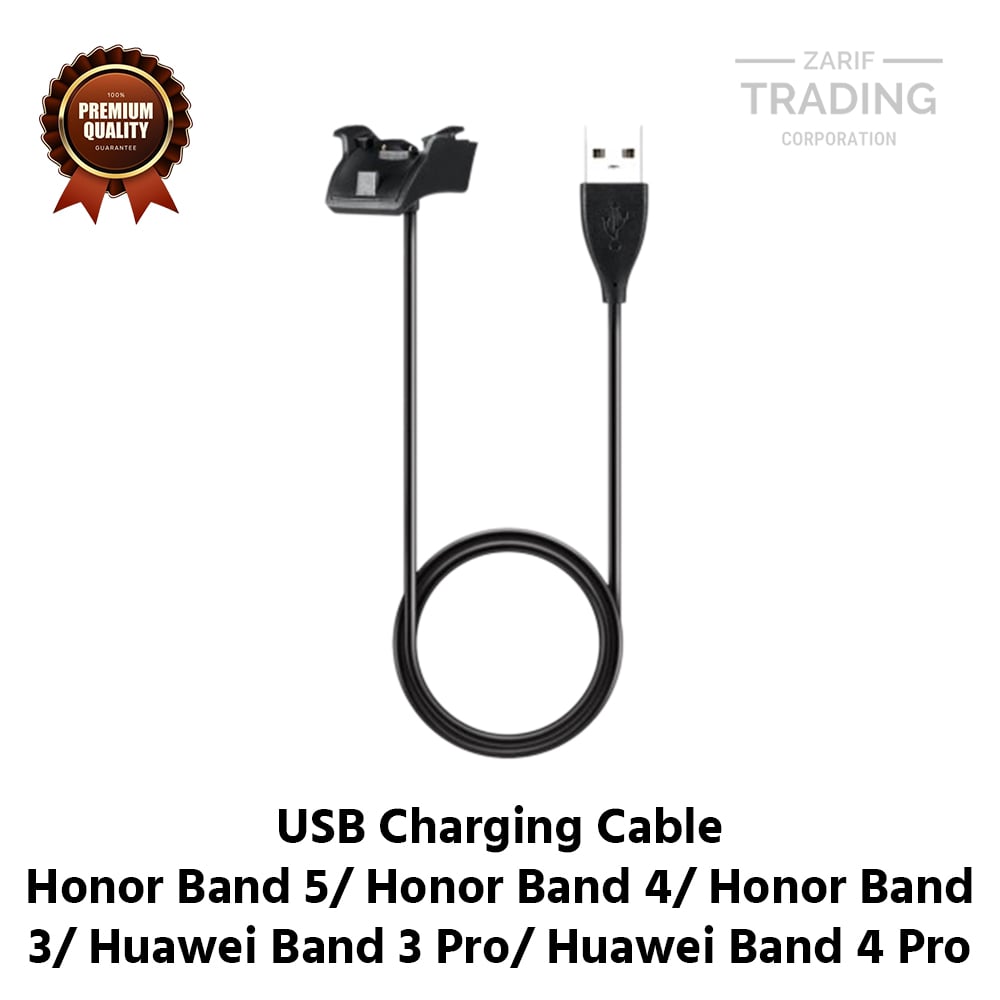 Picture of Honor Band 5 Honor Band 4 Honor Band 3 Huawei Band 3 Pro Huawei Band 4 Pro Magnetic Charging Cable High Quality USB Charger Cable USB Charging Cable Dock Bracelet Charger for Honor Band 5 Honor Band 4 Honor Band 3 Huawei Band 3 Pro Huawei Band 4 Pro Smart (Black)