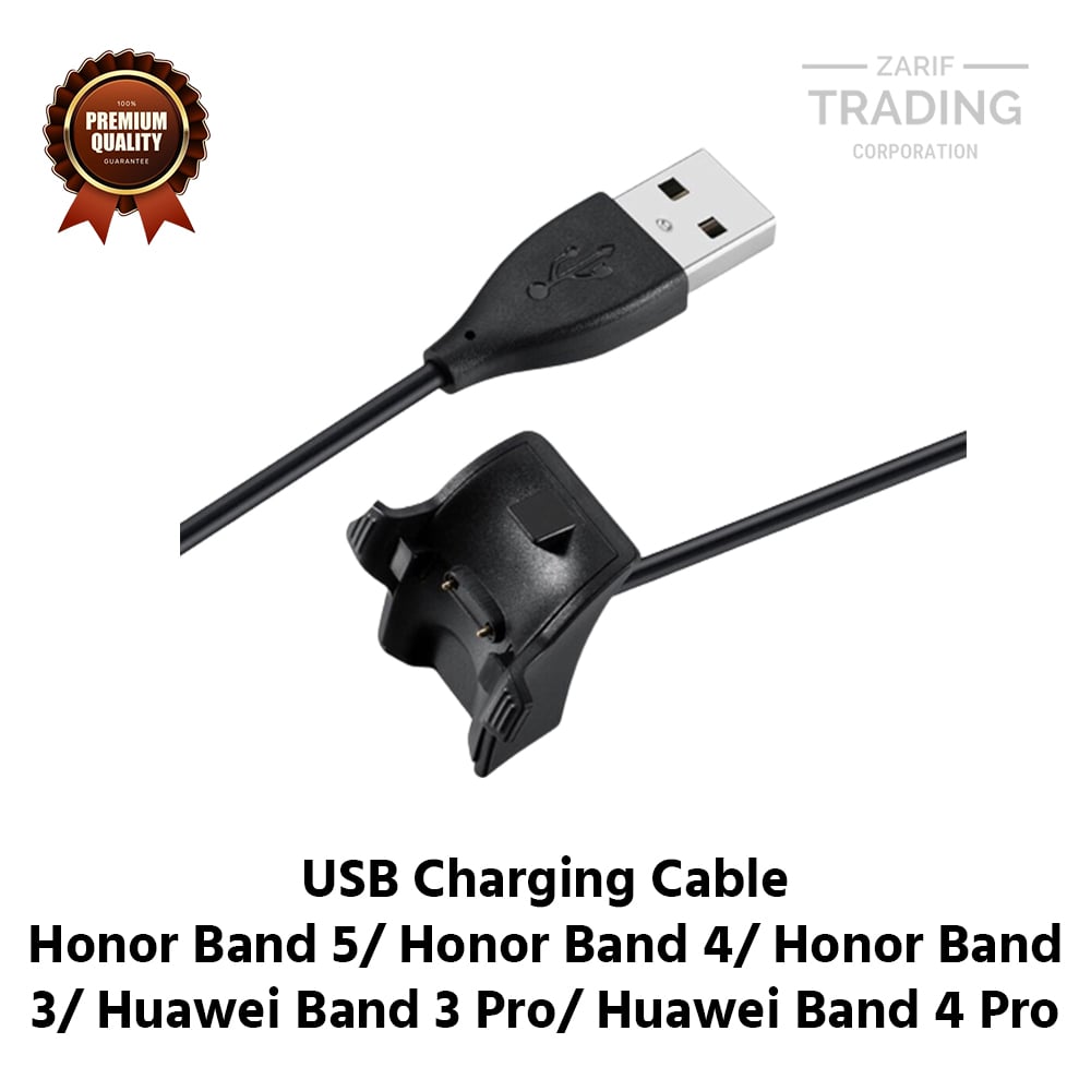 Picture of Honor Band 5 Honor Band 4 Honor Band 3 Huawei Band 3 Pro Huawei Band 4 Pro Magnetic Charging Cable High Quality USB Charger Cable USB Charging Cable Dock Bracelet Charger for Honor Band 5 Honor Band 4 Honor Band 3 Huawei Band 3 Pro Huawei Band 4 Pro Smart (Black)