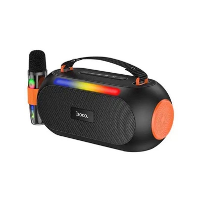 Picture of DS64 30W Bluetooth Speaker with Mic | With Vibrant Multi-Color LED Light -Black