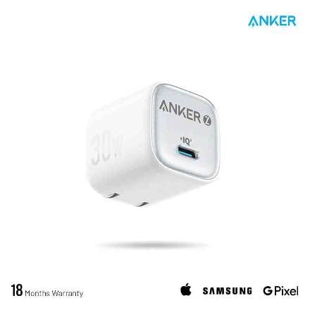 Picture of Anker Zolo 30W PD+IQ Charger Combo -White