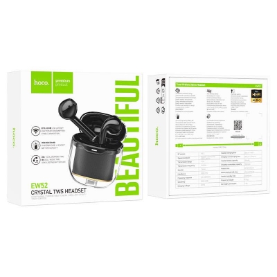 Picture of Hoco EW52 True Wireless Bluetooth Earbuds -Black