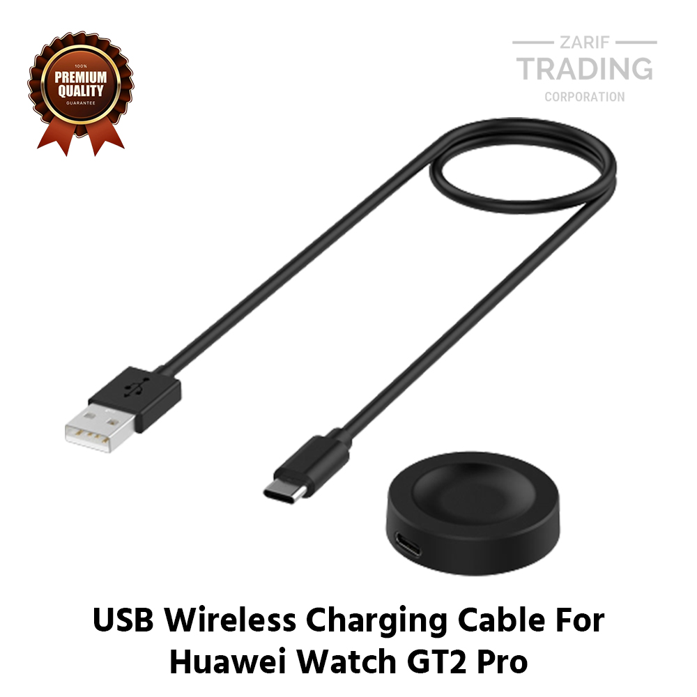 Picture of Huawei Watch GT2 Pro Wireless Charging Cable High Quality USB Charger Cable USB Charging Cable Dock Bracelet Charger For Huawei Watch GT2 Pro Smart Watch (Black)