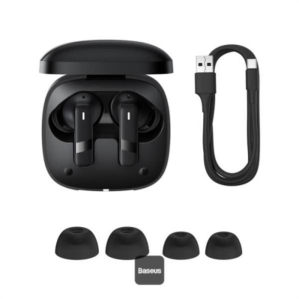 Picture of Baseus Bowie E20s IPX5 ENC TWS Earbuds -Black