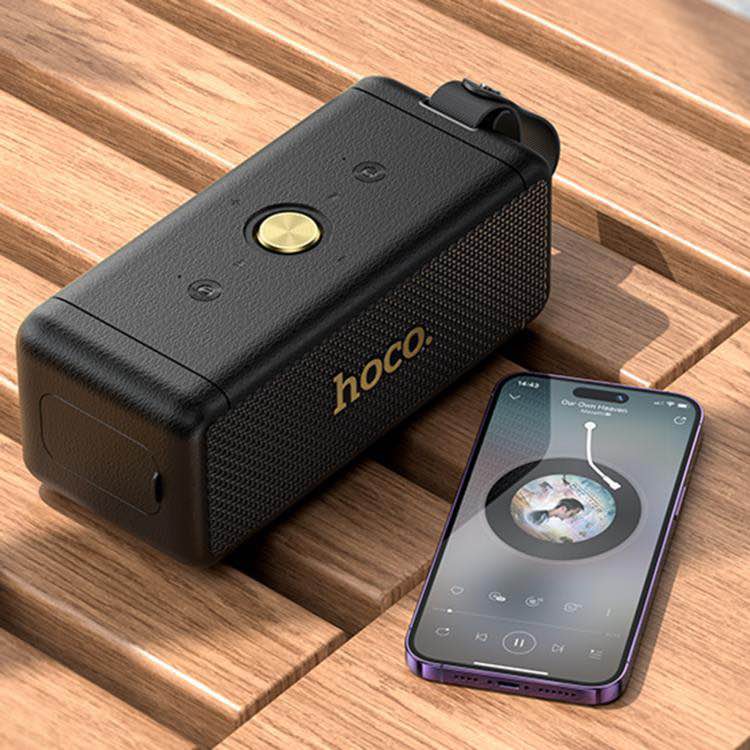 Picture of Hoco HT1 Pro Portable Bluetooth Speaker -Black