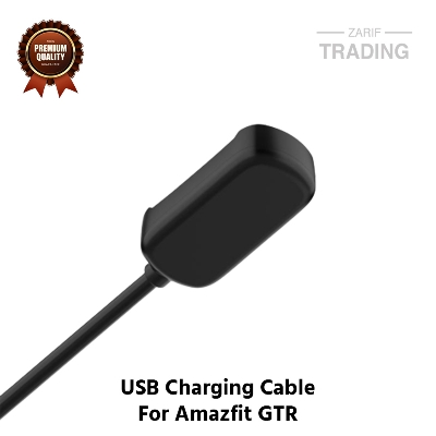 Picture of Amazfit GTR Magnetic Charging Cable High Quality USB Charger Cable USB Charging Cable Dock Bracelet Charger for Amazfit GTR Smart Watch (Black)