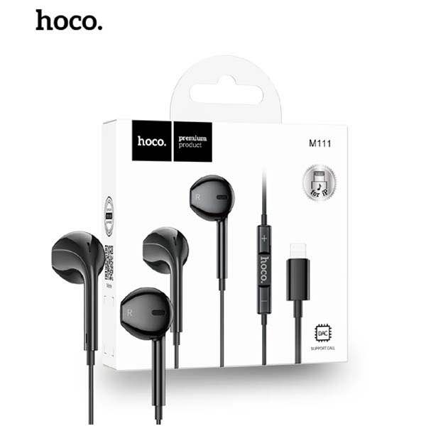 Picture of Hoco M111 Primero Digital Earphone for iPhone -Black