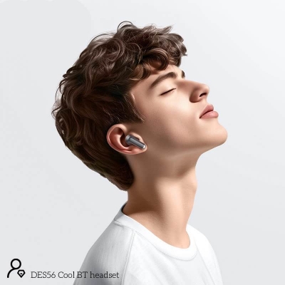 Picture of DES56 Wireless Bluetooth Earbuds | 4-Hour Playtime | Clear Audio -Black