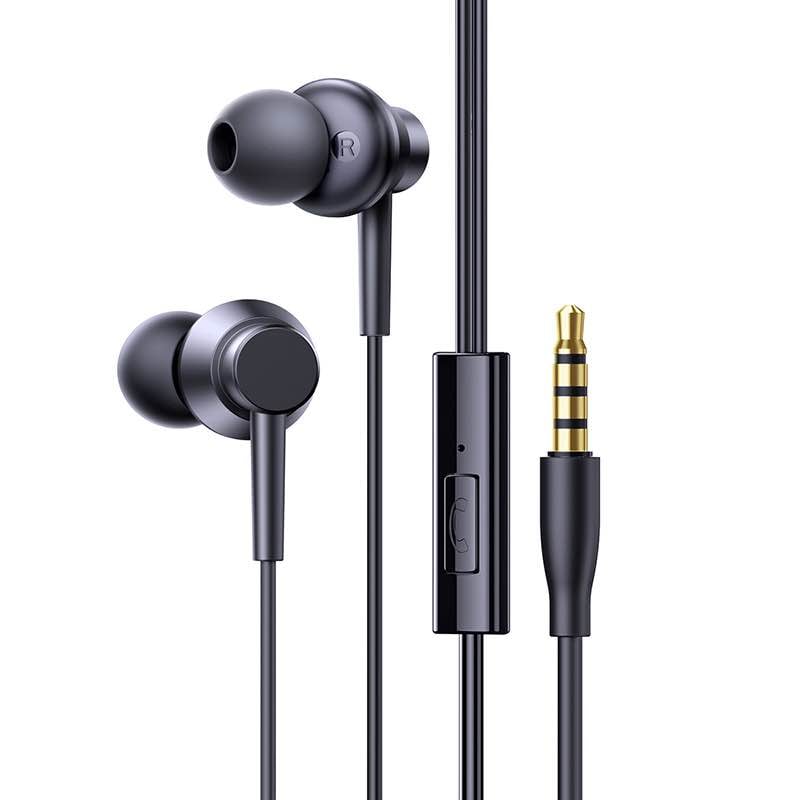 Picture of Baseus Earphone HZ11 3.5mm Wired Earphone Mic Black A00164200113-Z1 -Black