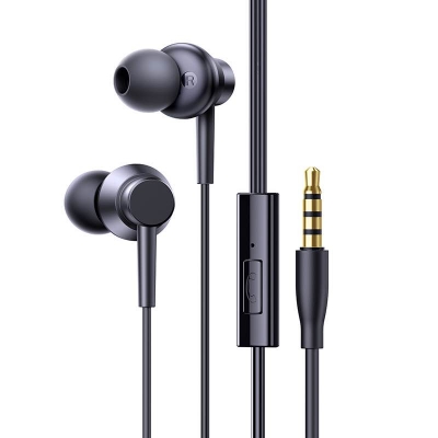 Picture of Baseus Earphone HZ11 3.5mm Wired Earphone Mic Black A00164200113-Z1 -Black