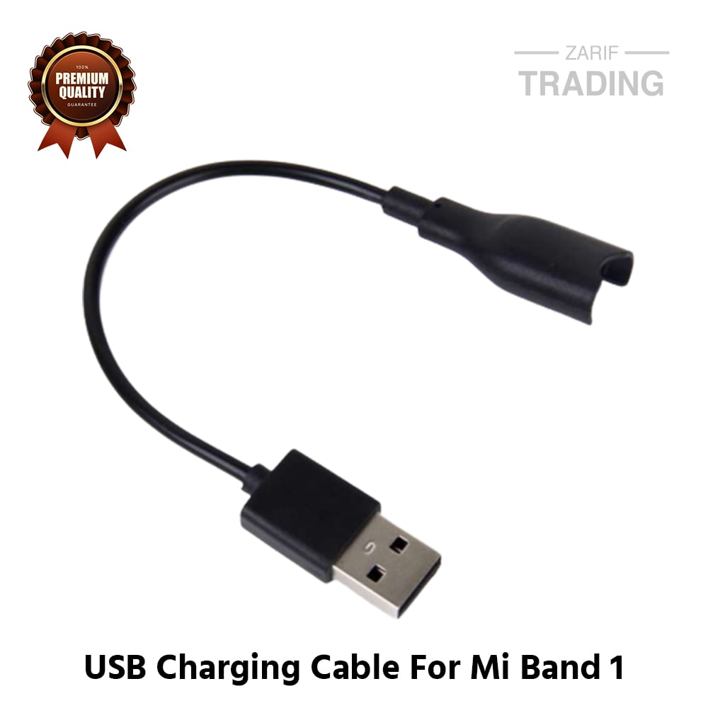 Picture of Mi Band 1 Magnetic Charging Cable High Quality USB Charger Cable USB Charging Cable Dock Bracelet Charger for Xiaomi Mi Band 1 Smart Band (Black)