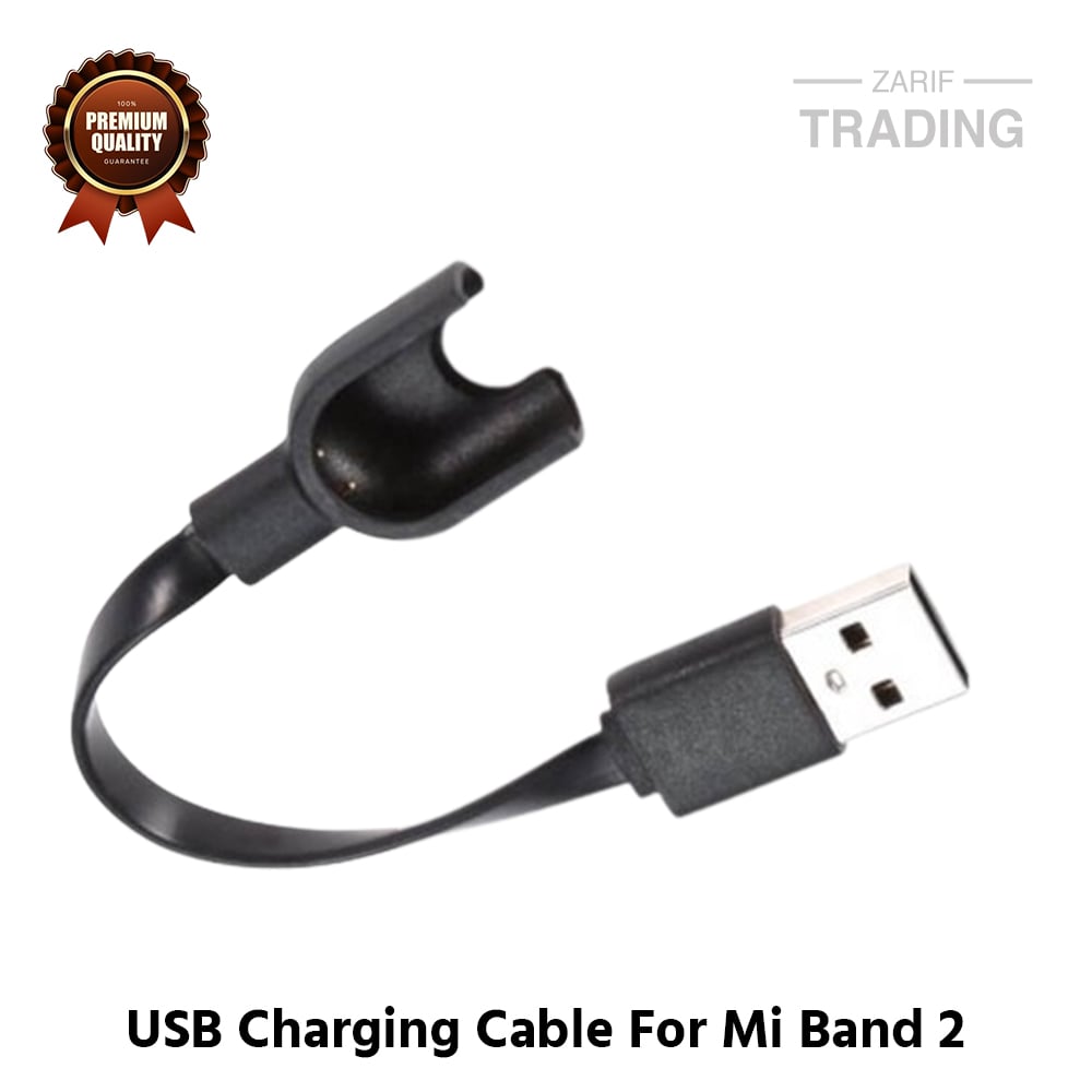 Picture of Mi Band 2 Magnetic Charging Cable High Quality USB Charger Cable USB Charging Cable Dock Bracelet Charger for Xiaomi Mi Band 2 Smart Band (Black)