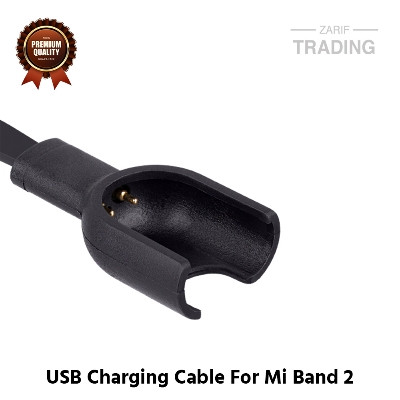 Picture of Mi Band 2 Magnetic Charging Cable High Quality USB Charger Cable USB Charging Cable Dock Bracelet Charger for Xiaomi Mi Band 2 Smart Band (Black)