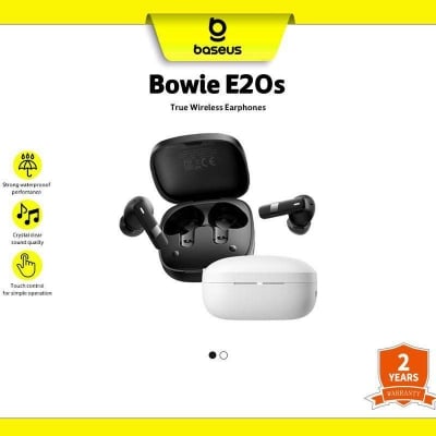 Picture of Baseus Bowie E20s IPX5 ENC TWS Earbuds -Black