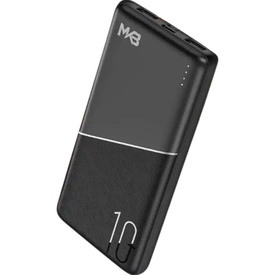 Picture of MKB PK10 2.1A 10000mah Power Bank -Black