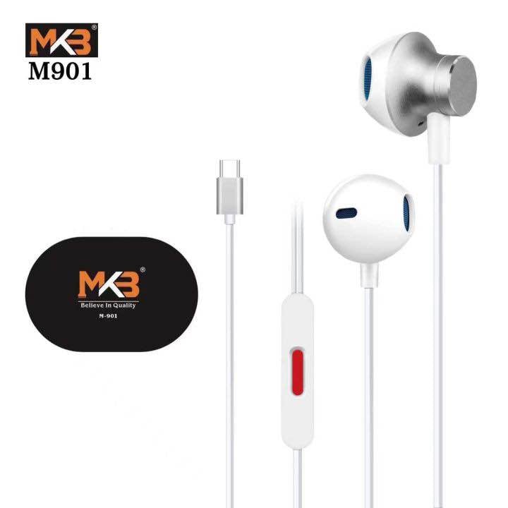 Picture of MKB M-901 Type-C Earphones -Black