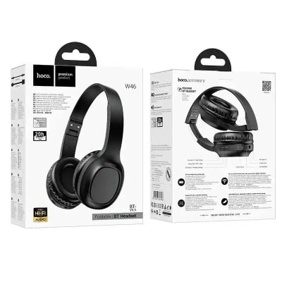 Picture of Hoco W46 Folding Bluetooth Headphone -Black