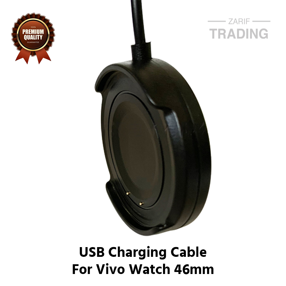 Picture of Vivo Watch 46mm Magnetic Charging Cable High Quality USB Charging Dock Bracelet Charger for Vivo Watch 46mm Smart Watch (Black)