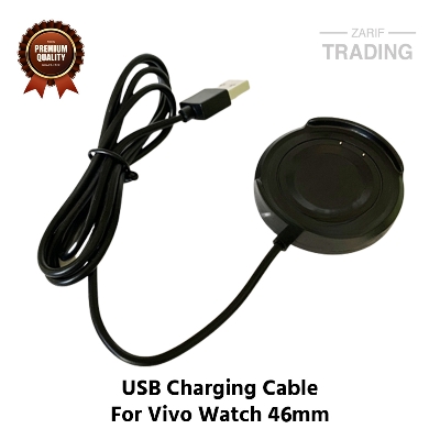 Picture of Vivo Watch 46mm Magnetic Charging Cable High Quality USB Charging Dock Bracelet Charger for Vivo Watch 46mm Smart Watch (Black)