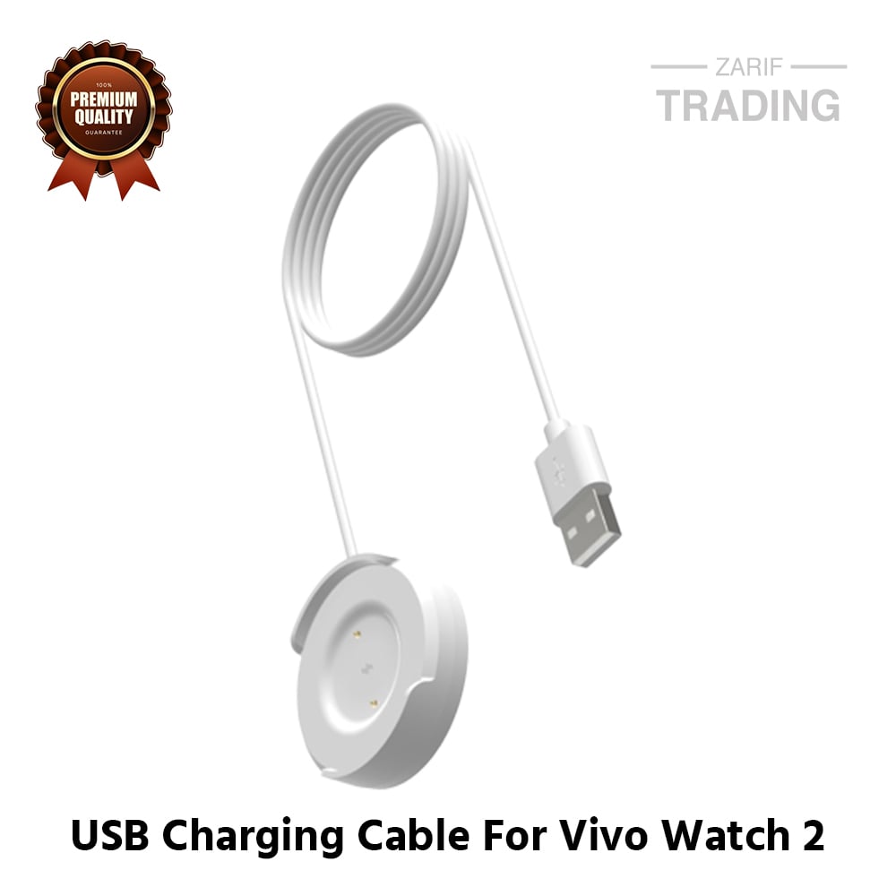 Picture of Vivo Watch 2 Magnetic Charging Cable High Quality USB Charging Dock Bracelet Charger for Vivo Watch 2 Smart Watch (White)