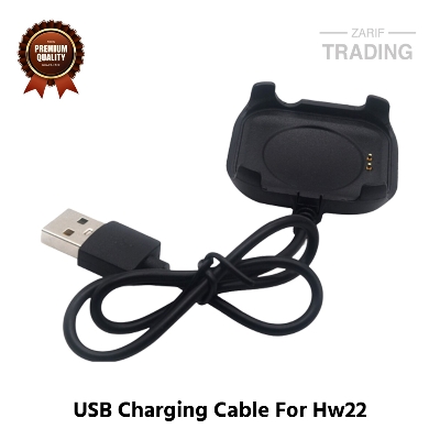Picture of Hw22 Hw19 Hw18 Magnetic Charging Cable High Quality USB Charging Dock Bracelet Charger For Hw22 Hw19 Hw18 Plus Smart Watch (Black)