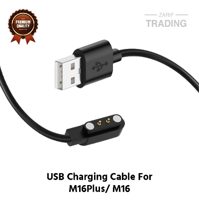 Picture of M16 Plus M16 Magnetic Charging Cable High Quality USB Wireless Charging Dock Bracelet Charger For M16 Plus M16 Smart Watch (Black)