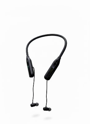 Picture of Awei G75BL 200Hour With Display Neckband Sports Earphones -Black