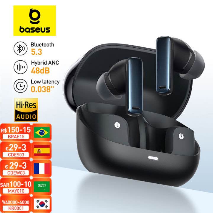 Picture of Baseus Bowie M2s Pro TWS Earbuds -Black