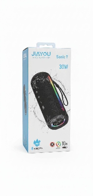 Picture of JIAYOU Sonic 7 Bluetooth Speaker – 30W Powerful Sound, 10-Hour Playtime, USB-C Charging