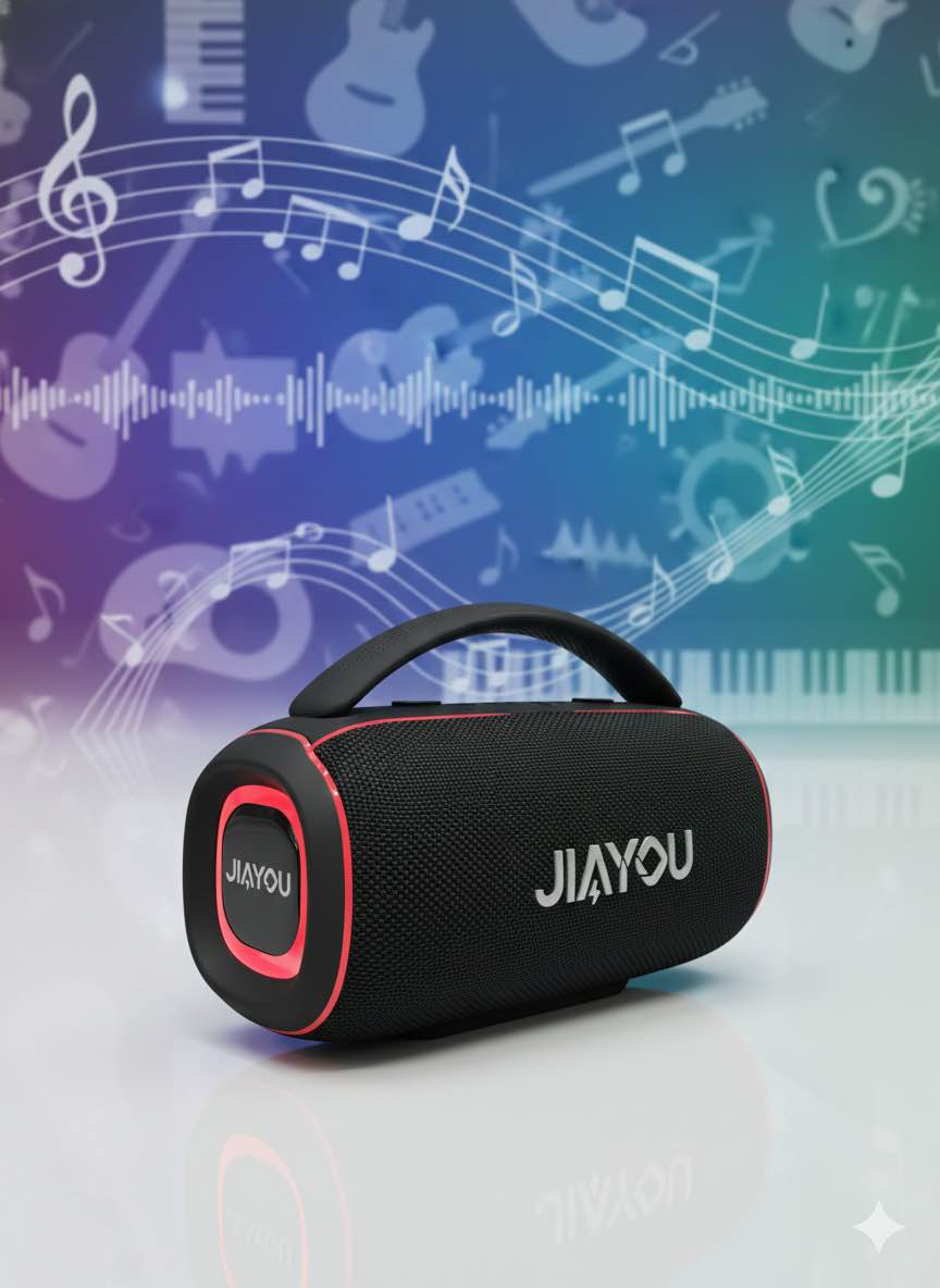 Picture of JIAYOU BOMBOX BM20 – 50W Bluetooth Speaker with Deep Bass & 8-Hour Battery