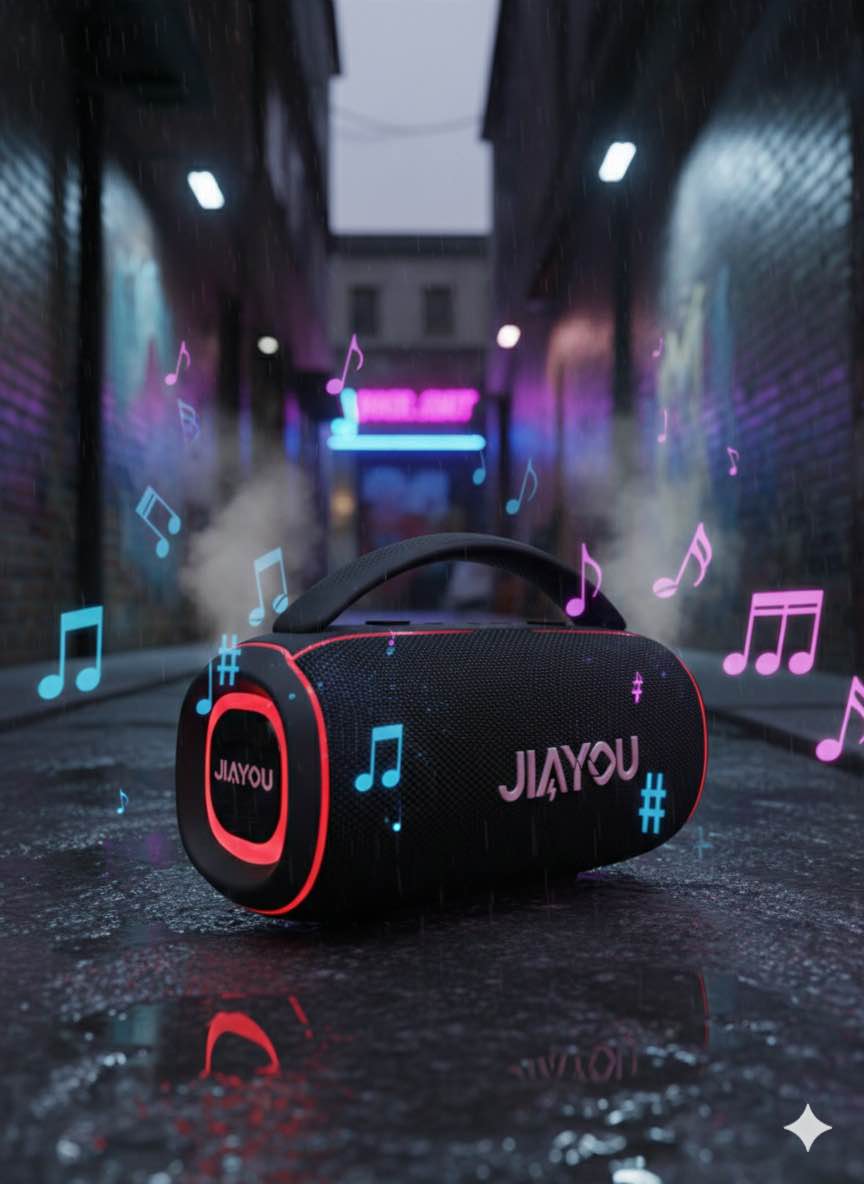 Picture of JIAYOU BOMBOX BM20 – 50W Bluetooth Speaker with Deep Bass & 8-Hour Battery