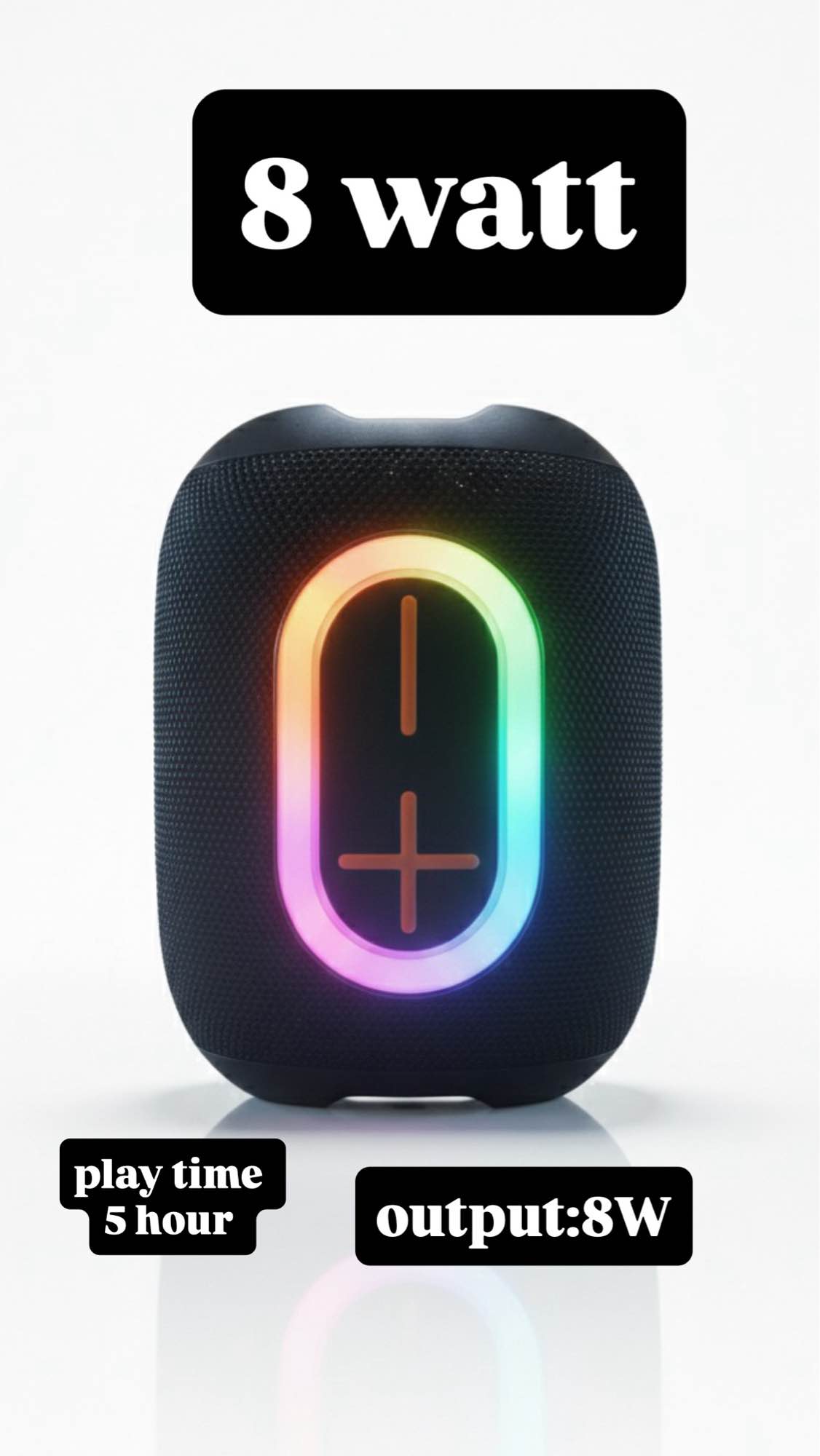Picture of JIAYOU Sonic 5 Bluetooth Speaker (8W, Bluetooth 5.4, Type-C Charging)