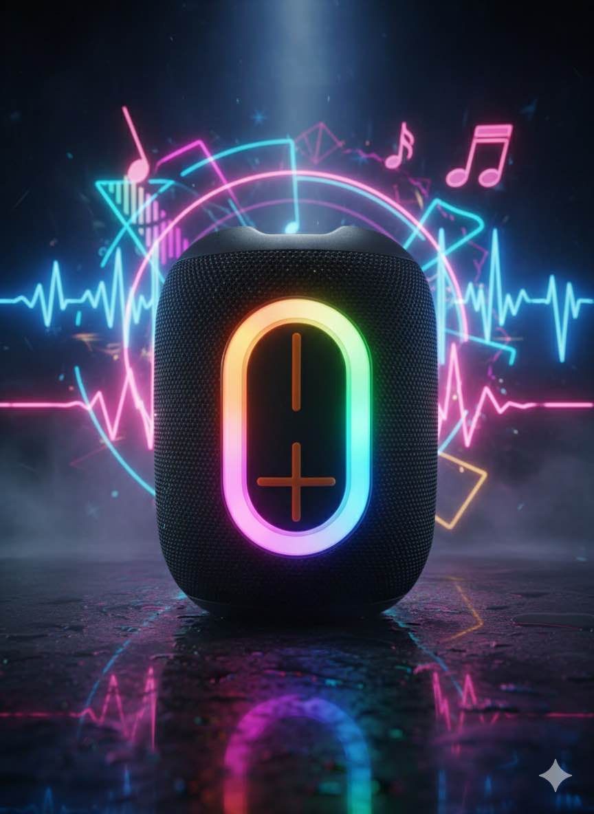 Picture of JIAYOU Sonic 5 Bluetooth Speaker (8W, Bluetooth 5.4, Type-C Charging)