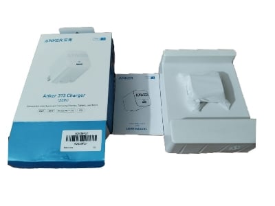 Picture of Anker 313 GaN 30W Foldable Charger USB C Power IQ 3.0 (White,Not Specified)