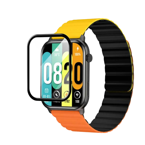 Picture of Kieslect Ks Pro Smart Watch Full Coverage Plastic Screen Protector (Black)