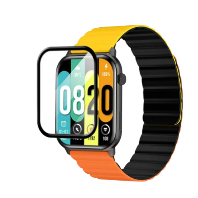 Picture of Kieslect Ks Pro Smart Watch Full Coverage Plastic Screen Protector (Black)