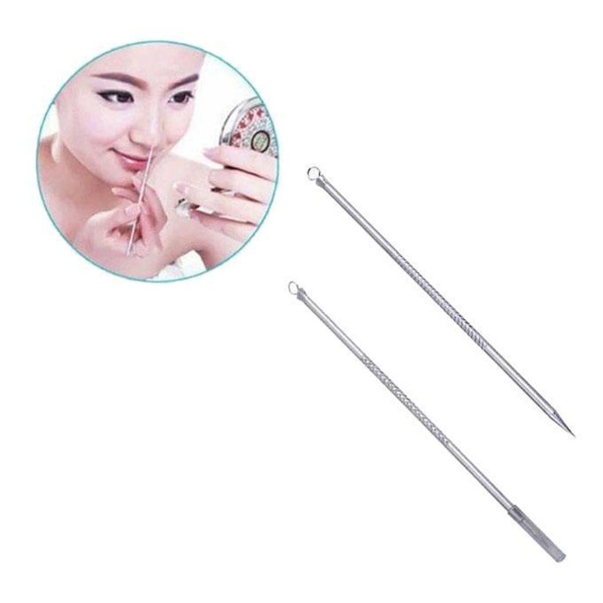 Picture of Blackhead Remover Tool Acne Pimple Spot Extractor Pin - Silver