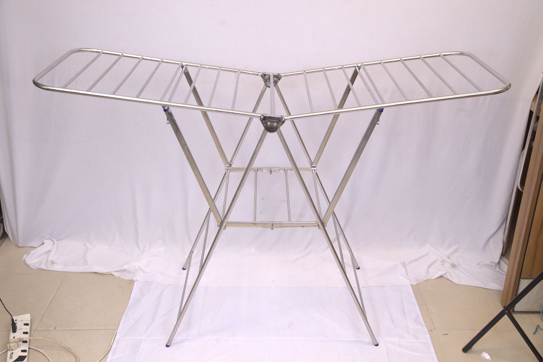 Picture of SKB Heavy Full SS Clothes Drying Rack -Silver