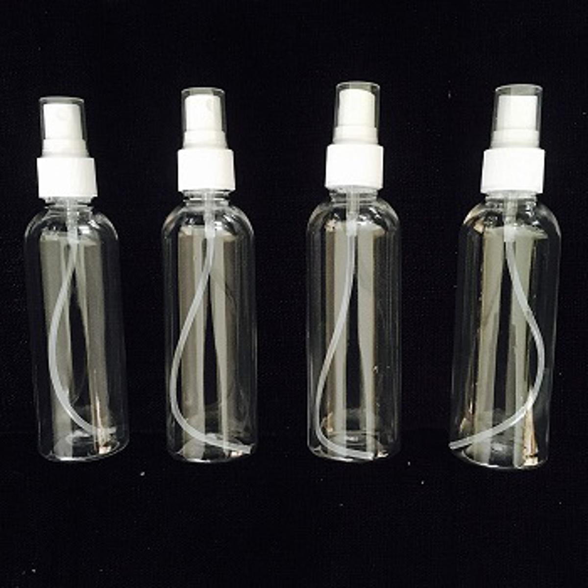 Picture of Spray Bottle 100ml Capacity - White Spray 4 Piece SET