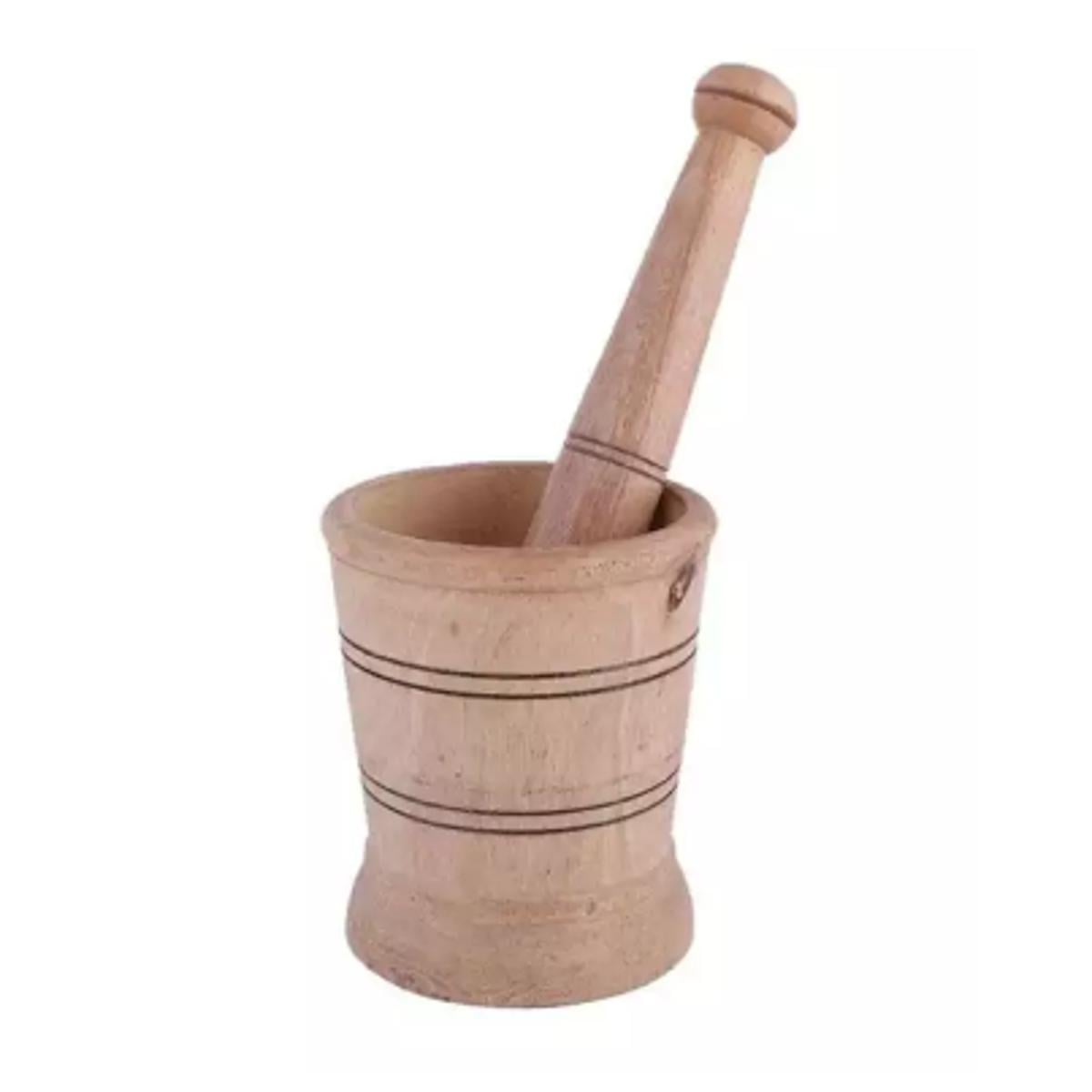 Picture of Medium Wood Haman - Brown -Brown