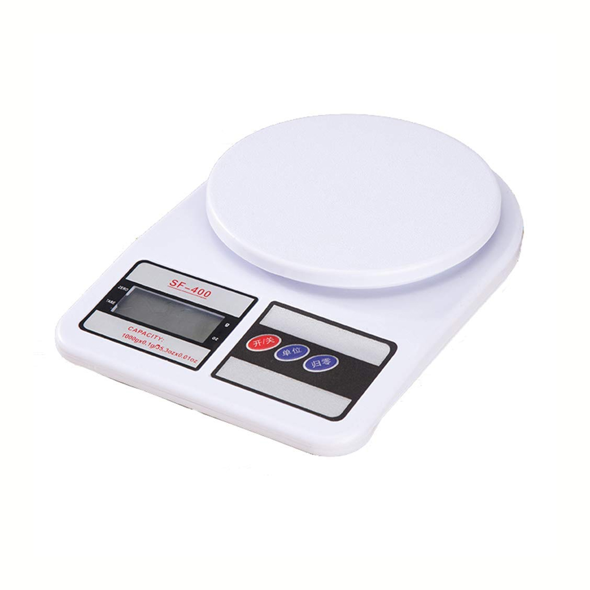 Picture of Digital Electronic Kitchen Scale - White -White