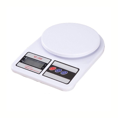 Picture of Digital Electronic Kitchen Scale - White -White