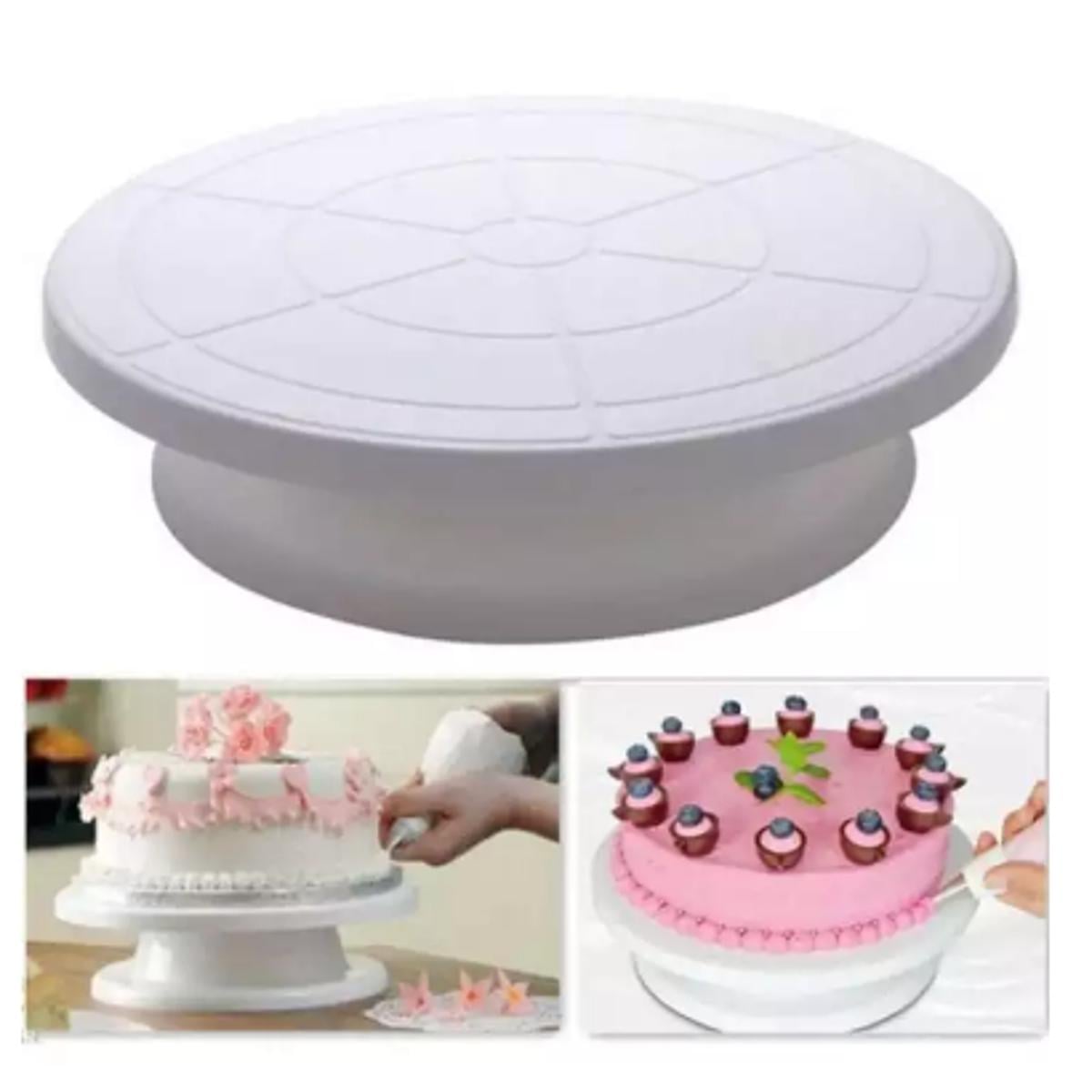 Picture of Cake decorating turntable -White