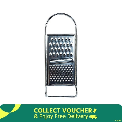 Picture of 3 in 1 Stainless Steel Vegetable Grater - Silver -Silver