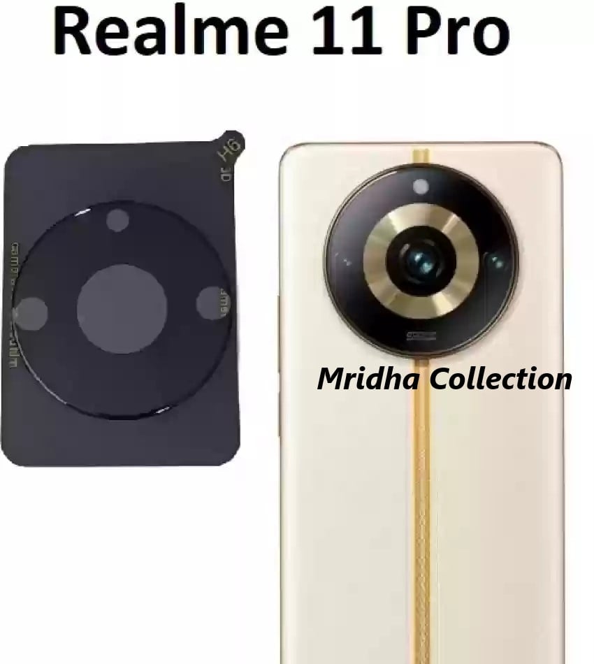 Picture of 3in1 Protector Combo Pack for Realme 11 Pro 5G (Front Hydrogel Screen Protector Poly+Back Hydrogel Poly Protector+9h Camera Lens Protector)