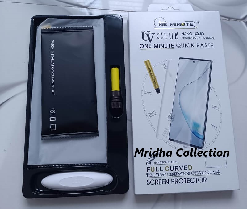 Picture of 2in1 Protector Combo Pack for Realme 10 Pro+ 5G / Realme 10 Pro Plus 5G (A+ GRADE) UV Glass Screen Protector+9h Camera Glass Protector