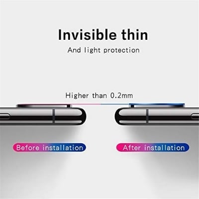 Picture of Realme 10 Pro+ 5G / Realme 10 Pro Plus 5G Back Camera Lens Screen Protector Rear Camera Lens Screen Protector,Upgraded HD,Clear Scratch Resistant(Nano Poly)