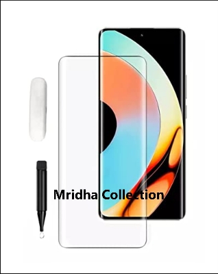 Picture of 3in1 Protector Combo Pack for Realme 10 Pro+ 5G / Realme 10 Pro Plus 5G (A+ GRADE) UV Glass Screen Protector+Back Protector Film+9h Camera Glass Protector)